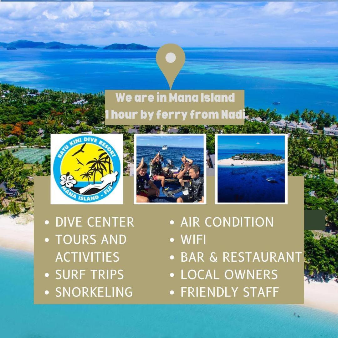 Ratu Kini Dive & Stay Mana Island Luaran gambar